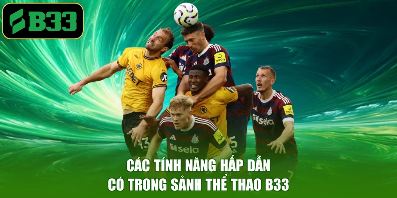 Các tính năng hấp dẫn có trong sảnh thể thao B33
