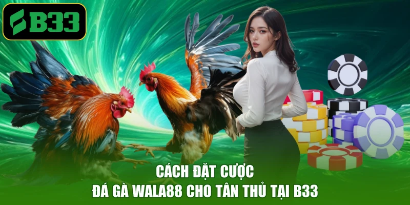 Cách đặt cược đá gà Wala88 cho tân thủ tại B33