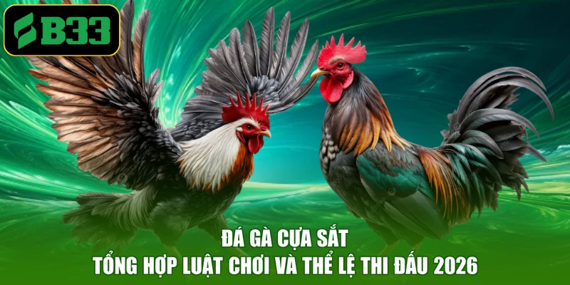 Đá Gà Cựa Sắt - Tổng Hợp Luật Chơi Và Thể Lệ Thi Đấu 2026