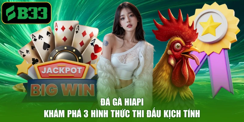 Đá Gà HIAPI - Khám Phá 3 Hình Thức Thi Đấu Kịch Tính