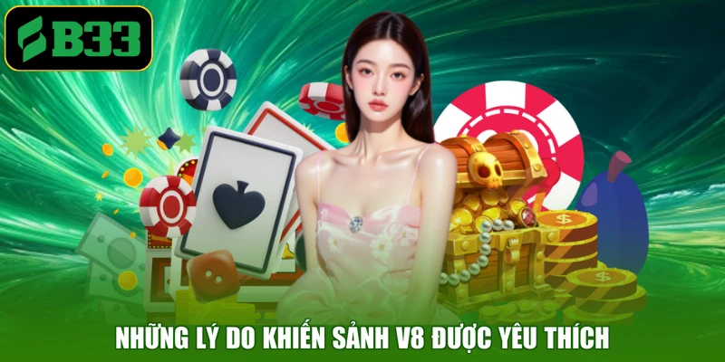 Những lý do khiến sảnh V8 được yêu thích