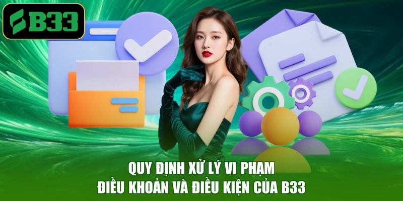 Quy định xử lý vi phạm điều khoản và điều kiện của B33